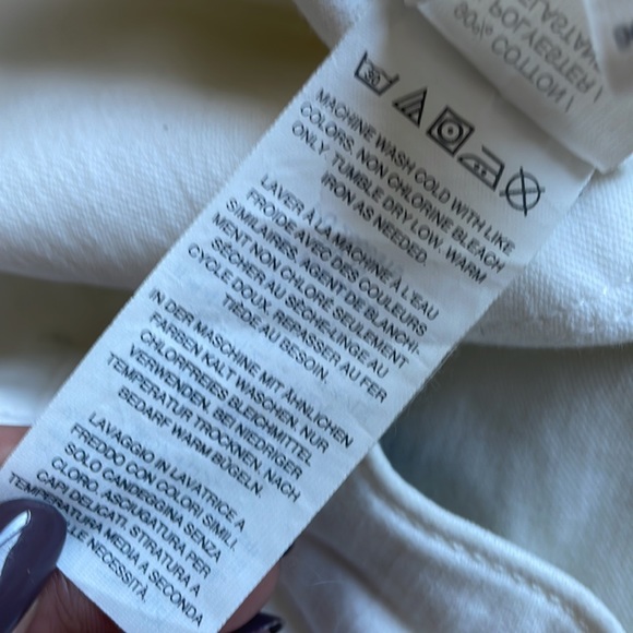 J. Crew Woman’s White Toothpick Jeans - Picture 4 of 10